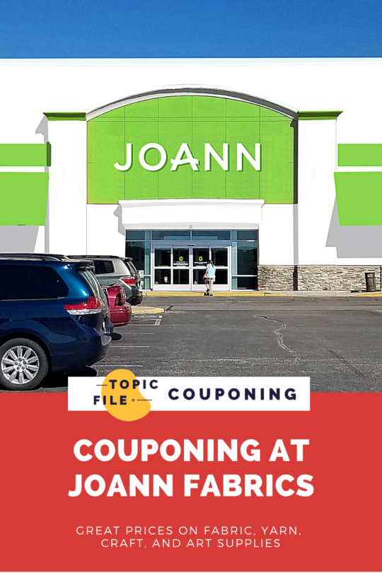 Couponing at Joann Fabrics Great Prices on Fabric, Yarn, and Crafts