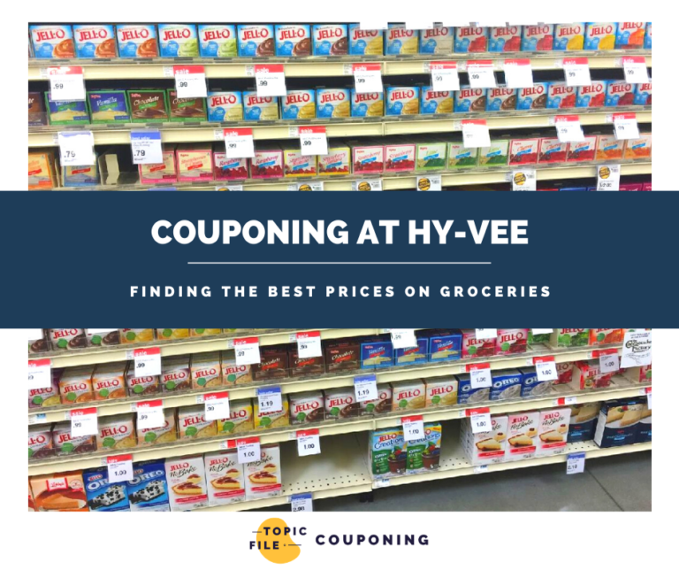 Couponing at HyVee Finding The Best Prices on Groceries Couponing